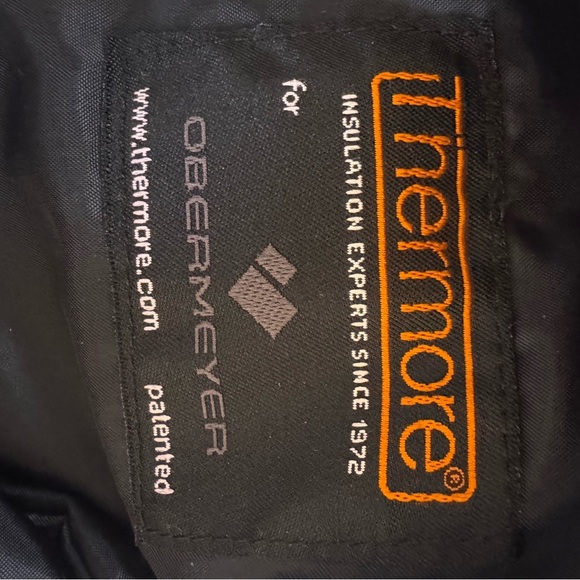 Obermeyer Malta Insulated Snow Ski Snowboard Pants Black Floral Size 12 - Picture 16 of 16